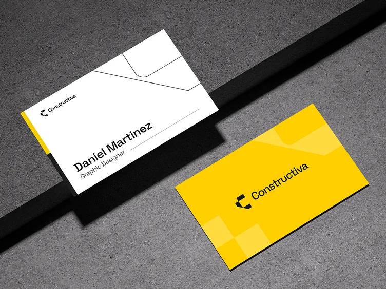 هوية تجارية شركة مقاولات