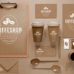 تصميم هوية تجارية كافيهات